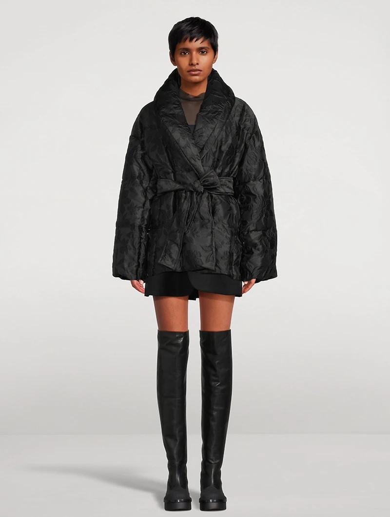 Priscilla Down Kimono Jacket