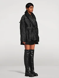 Priscilla Down Kimono Jacket