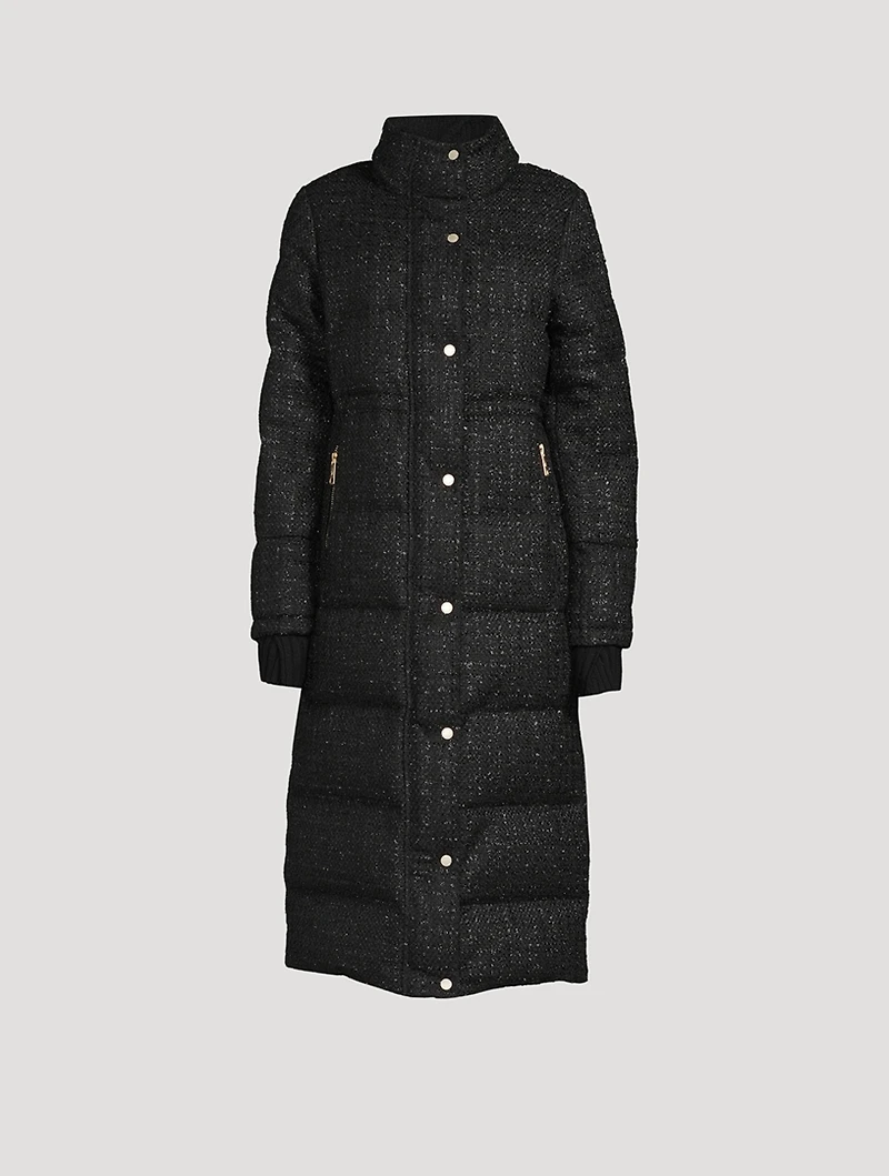 Dawn Down Tweed Coat