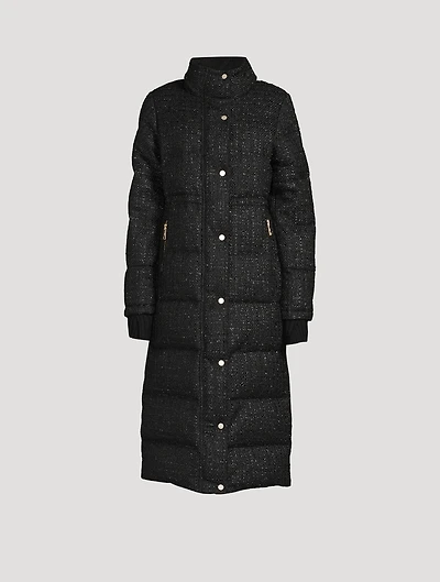 Dawn Down Tweed Coat