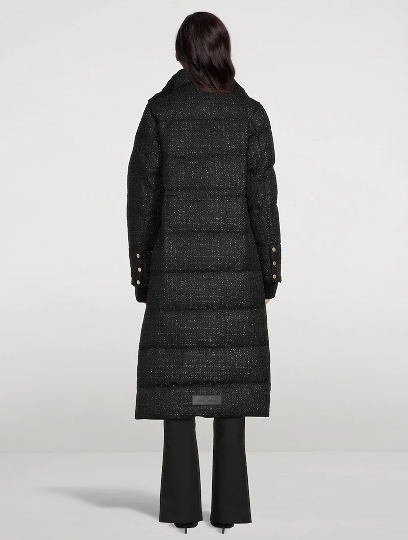 Dawn Down Tweed Coat