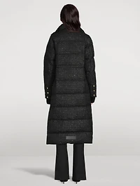 Dawn Down Tweed Coat