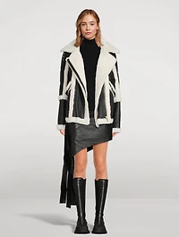Garnier Shearling-Trimmed Down Jacket