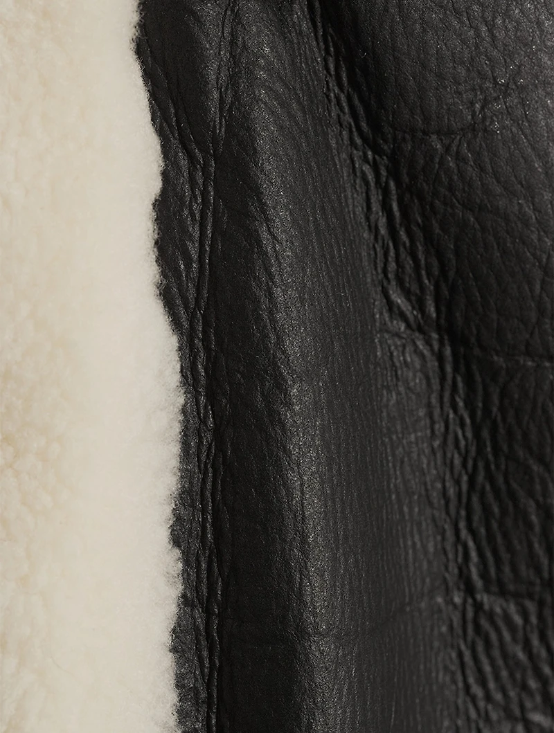 Garnier Shearling-Trimmed Down Jacket