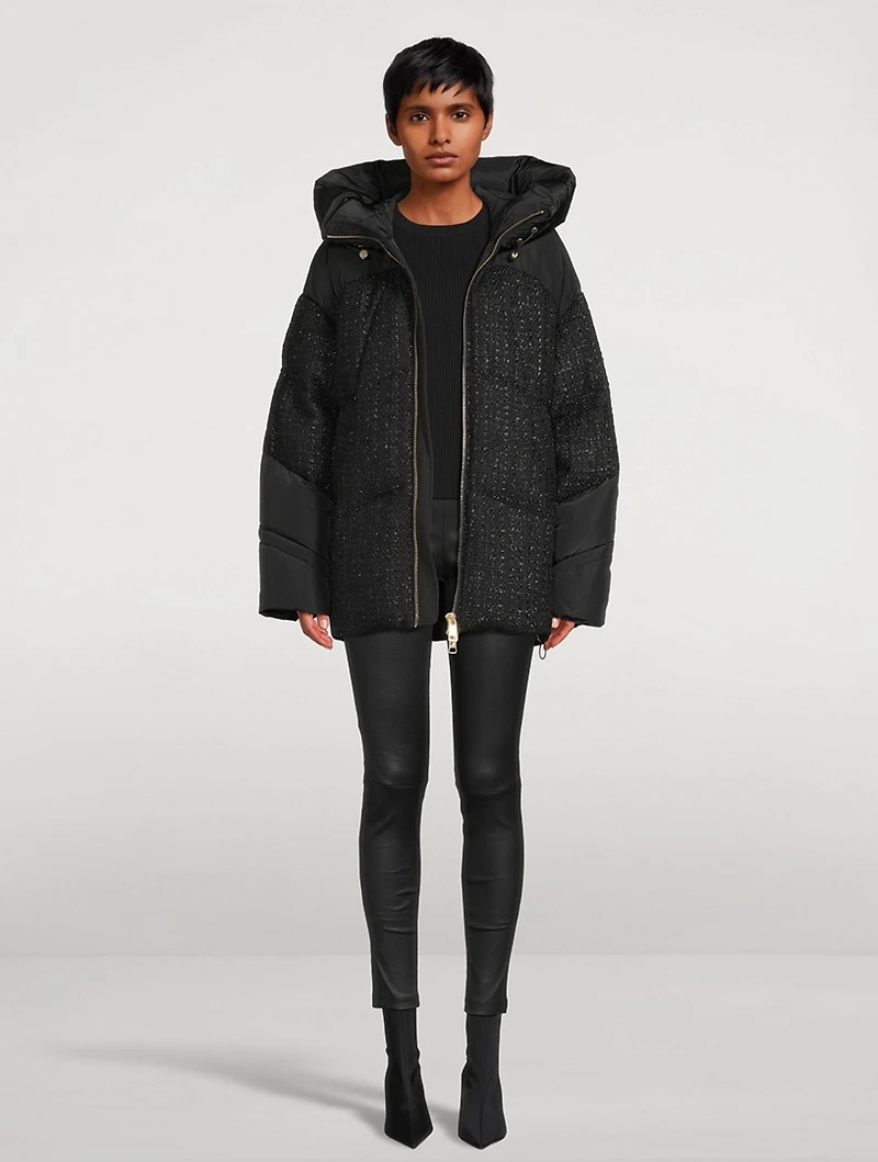Matilde Down Tweed Jacket