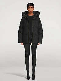 Matilde Down Tweed Jacket