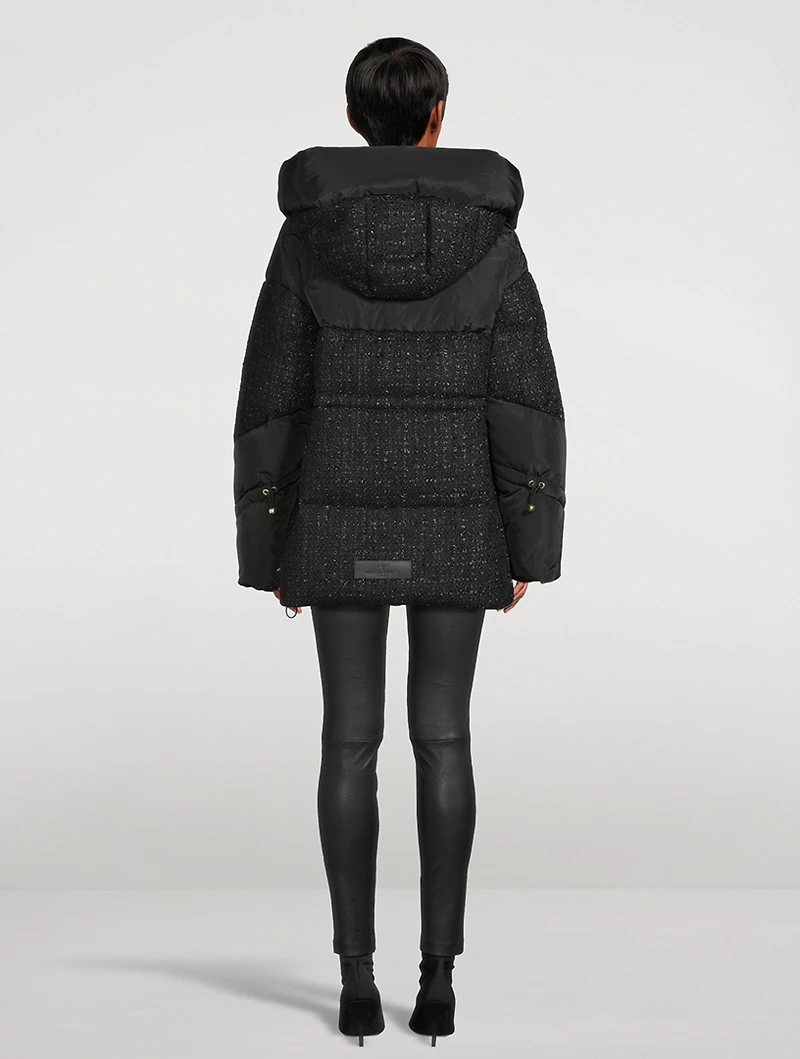 Matilde Down Tweed Jacket