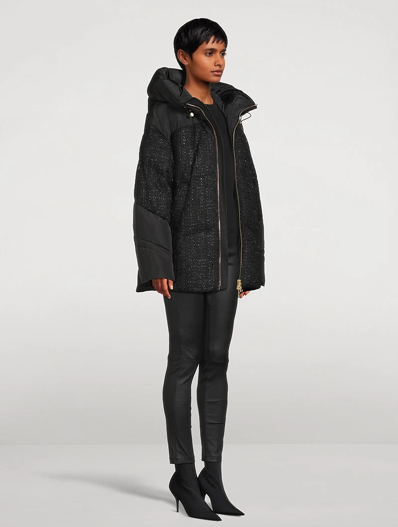 Matilde Down Tweed Jacket