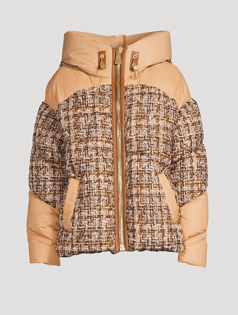 Matignon Tweed Down Jacket