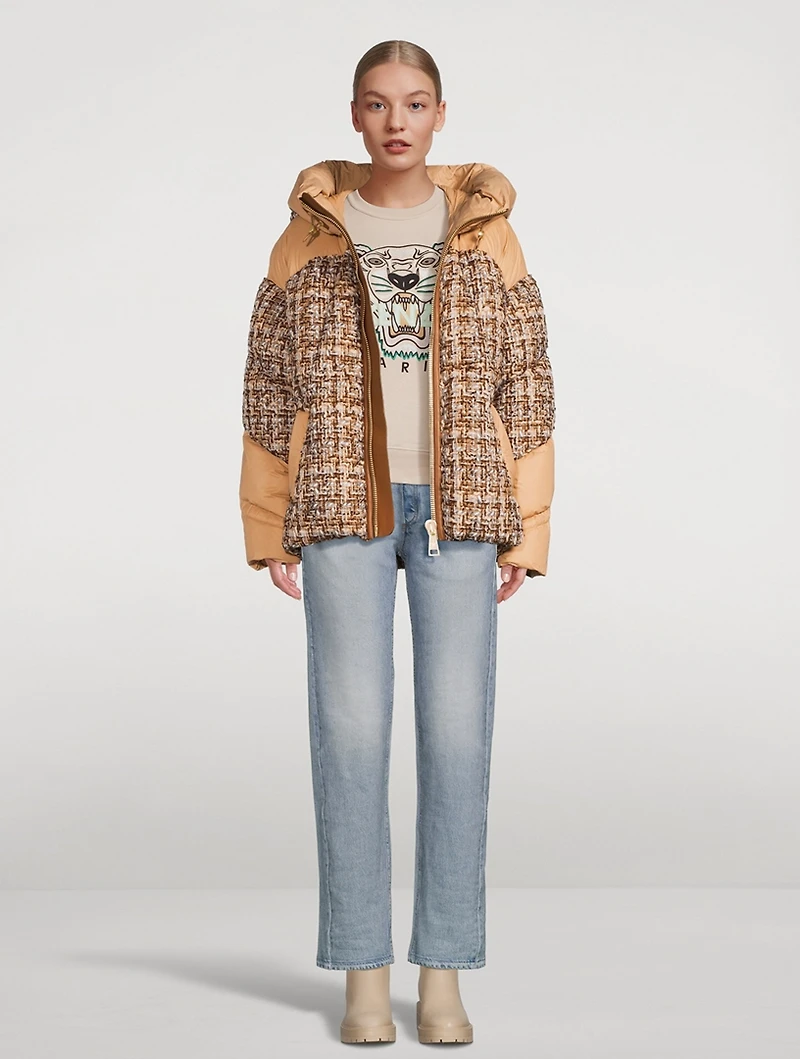 Matignon Tweed Down Jacket