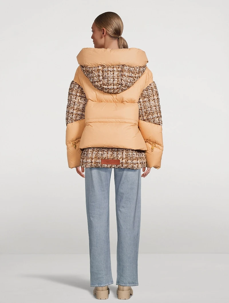 Matignon Tweed Down Jacket