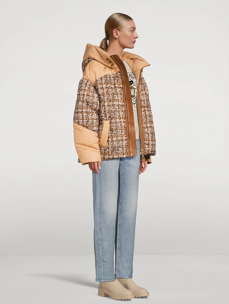 Matignon Tweed Down Jacket