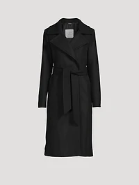 Belted Wool And Cashmere Trench Coat