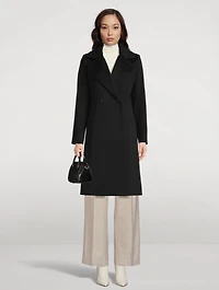 Double-Breasted Wool Coat