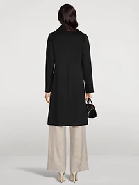 Double-Breasted Wool Coat