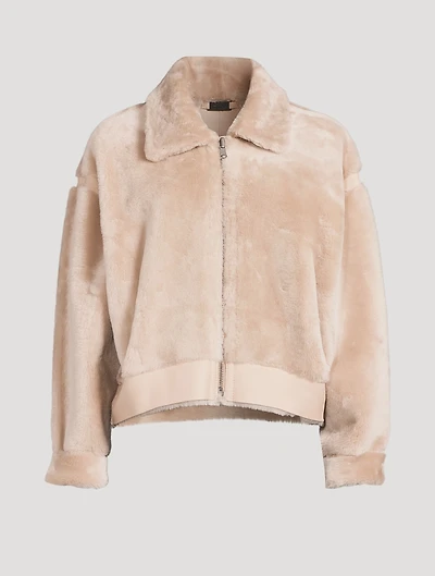 Gaia Reversible Shearling Jacket