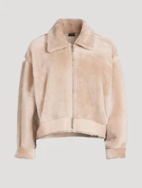 Gaia Reversible Shearling Jacket