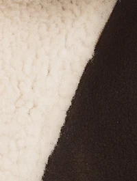 Zira Reversible Leather Shearling Coat
