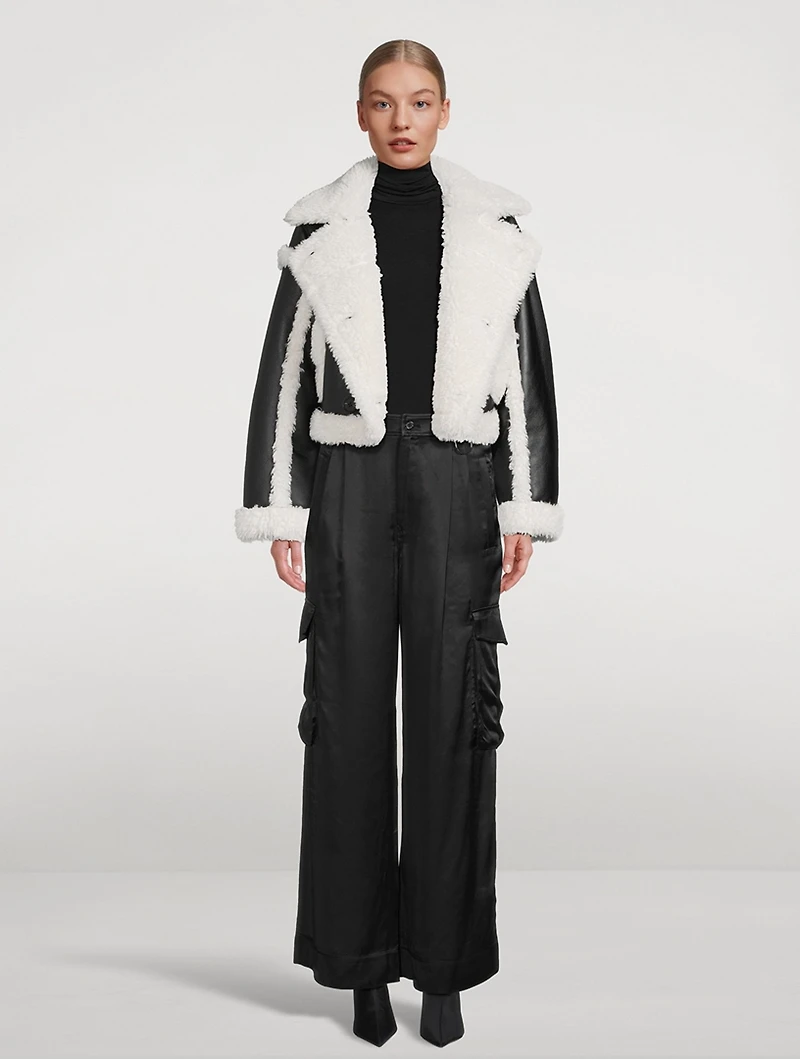 Kristy Faux Shearling Jacket