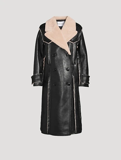 Frankie Faux Shearling Coat