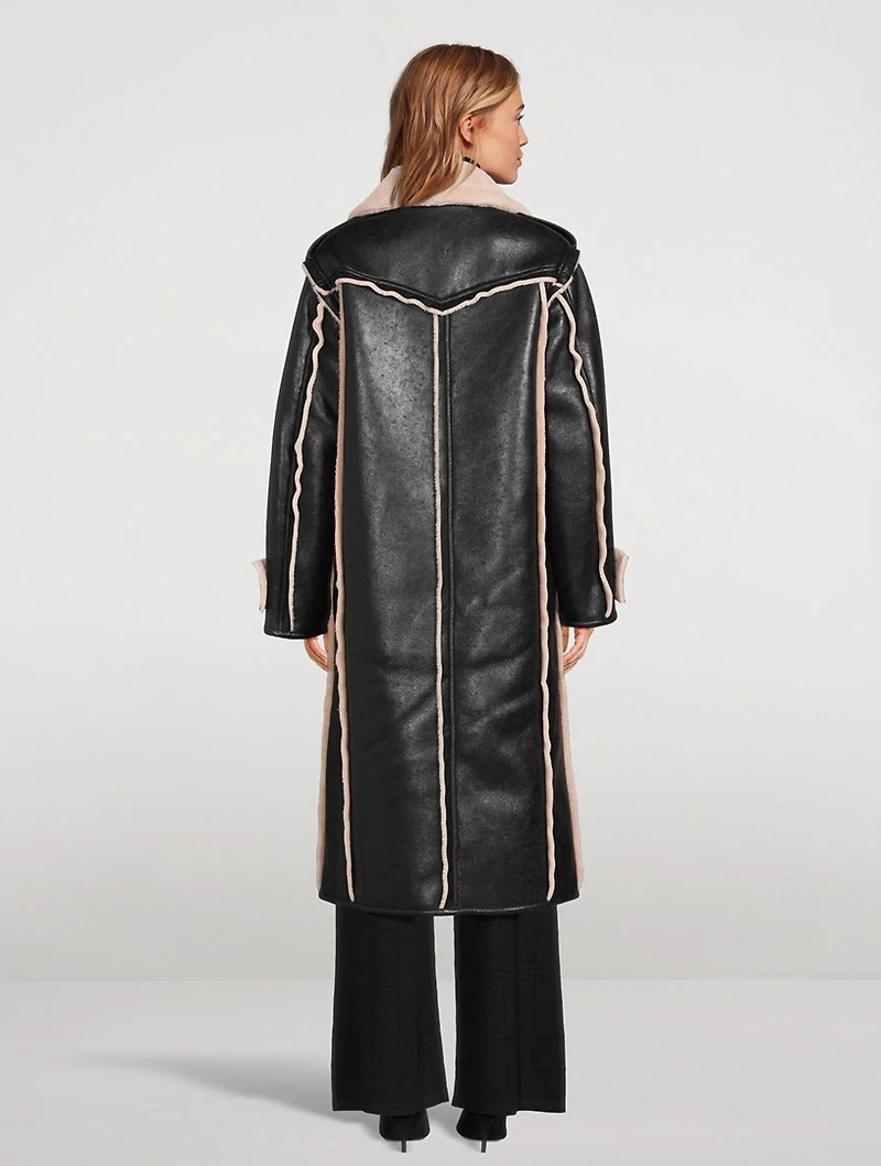 Frankie Faux Shearling Coat