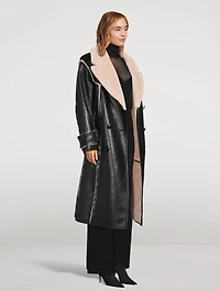 Frankie Faux Shearling Coat