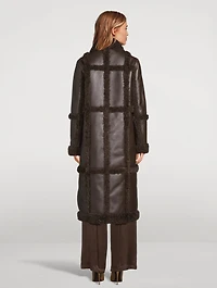 Patrice Faux Shearling Coat