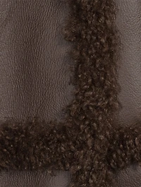 Patrice Faux Shearling Coat