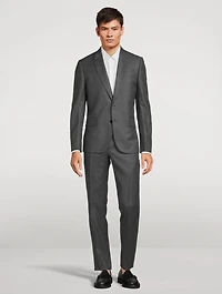 Wool And Cashmere Two-Piece Suit