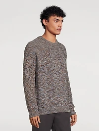 Wool And Organic Cotton Crewneck Sweater