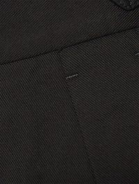 Cotton Twill Double-Pleat Pants