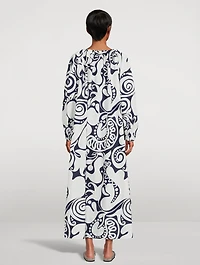 Salma Printed Maxi Dress