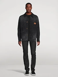 Wool Sweater With Leather Buckles