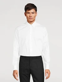 Cotton Poplin Tailored Shirt