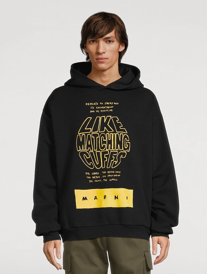 Slogan Bio Cotton Hoodie
