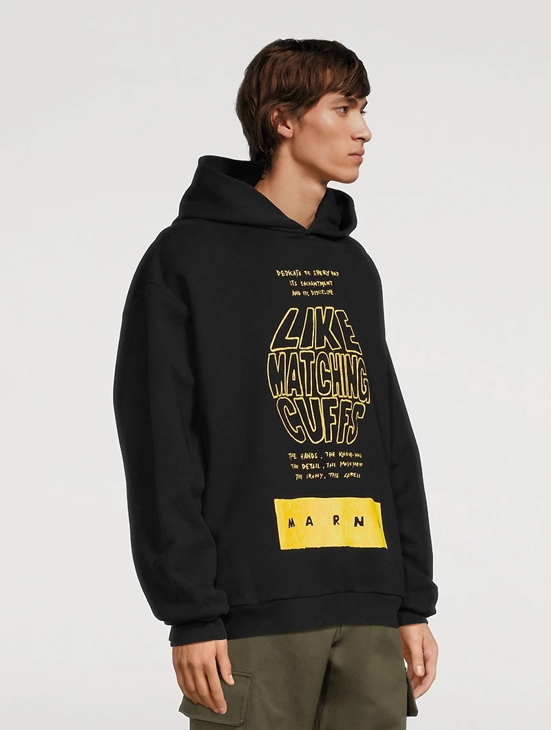 Slogan Bio Cotton Hoodie