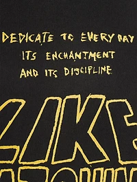 Slogan Bio Cotton Hoodie