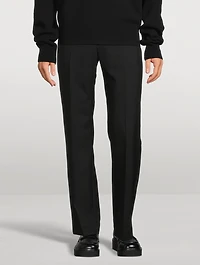 Wool Pants With Shoelace