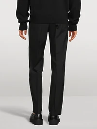 Wool Pants With Shoelace