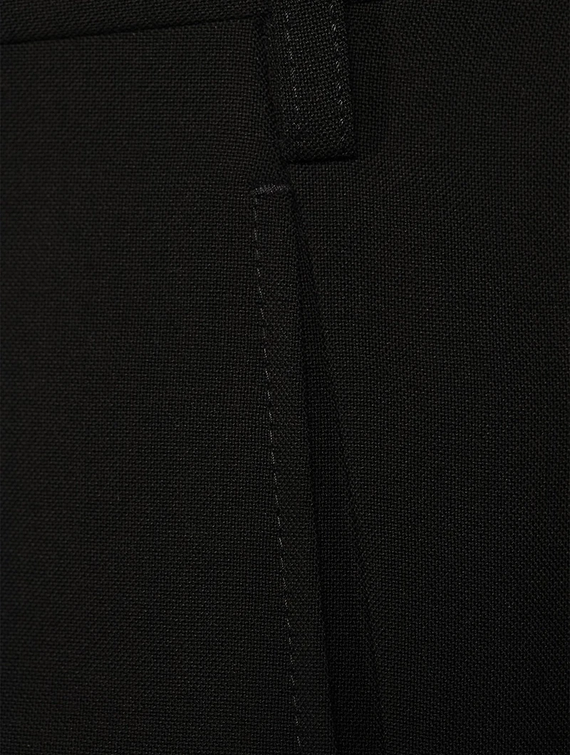 Wool Pants With Shoelace