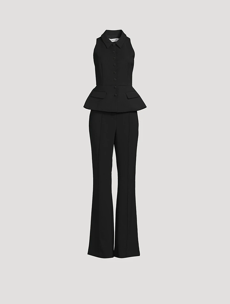 Sleeveless Tailored Jumpsuit