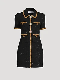 Sequin Knit Mini Dress