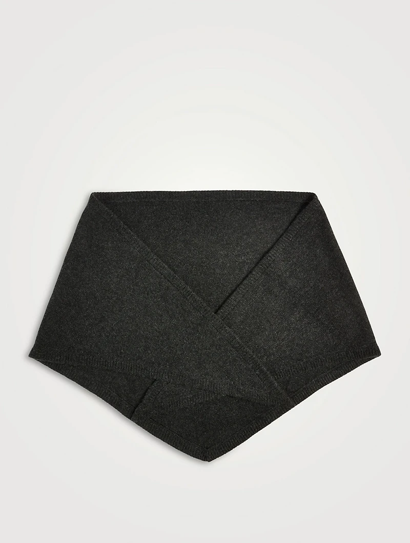 Triangle Cashmere Scarf
