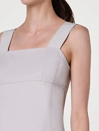 Cotton Sleeveless Midi Dress