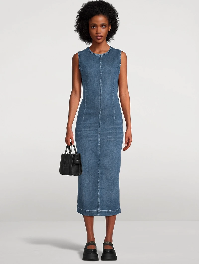 Esme Denim Midi Dress
