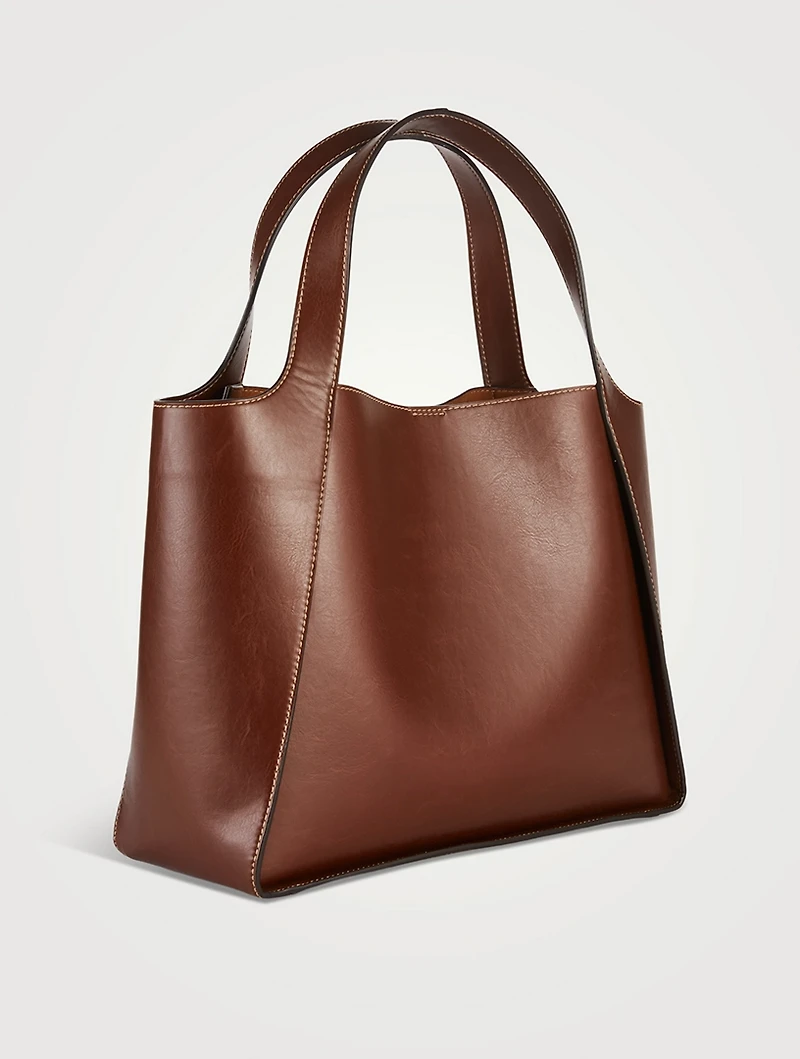 Stella Logo Whipstitch Tote Bag