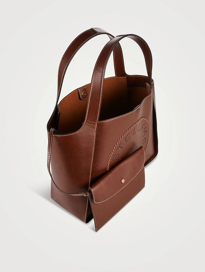 Stella Logo Whipstitch Tote Bag