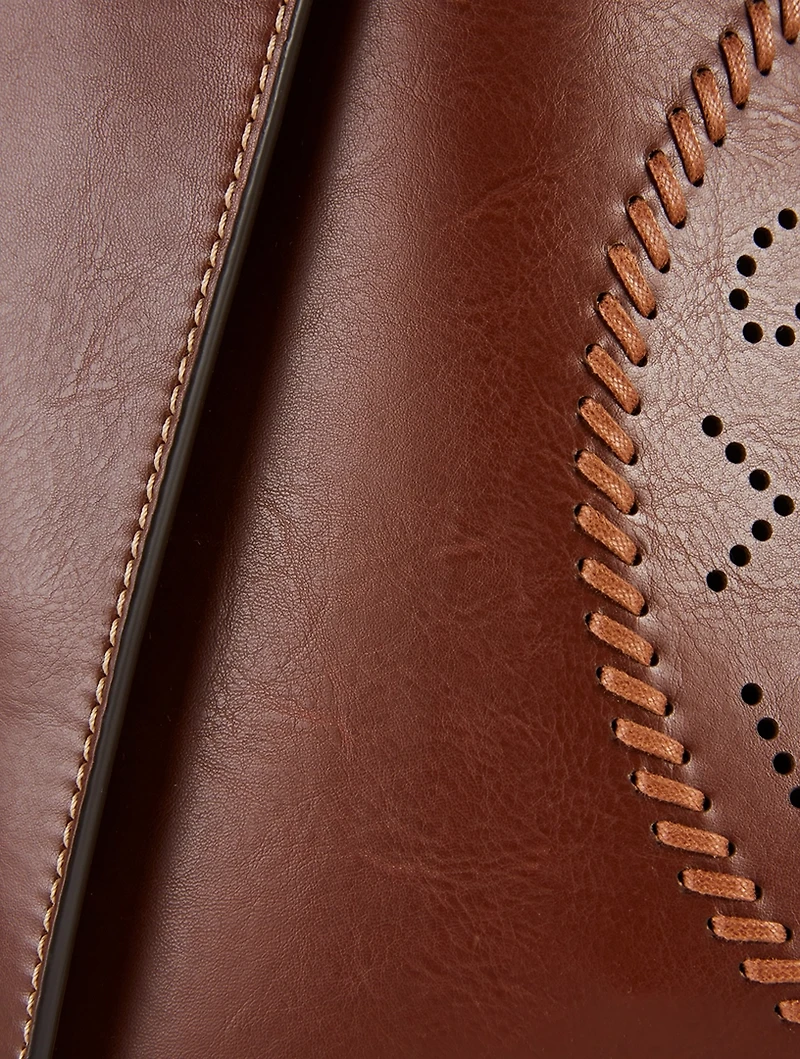 Stella Logo Whipstitch Tote Bag