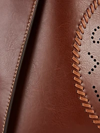 Stella Logo Whipstitch Tote Bag