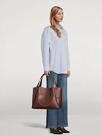 Stella Logo Whipstitch Tote Bag